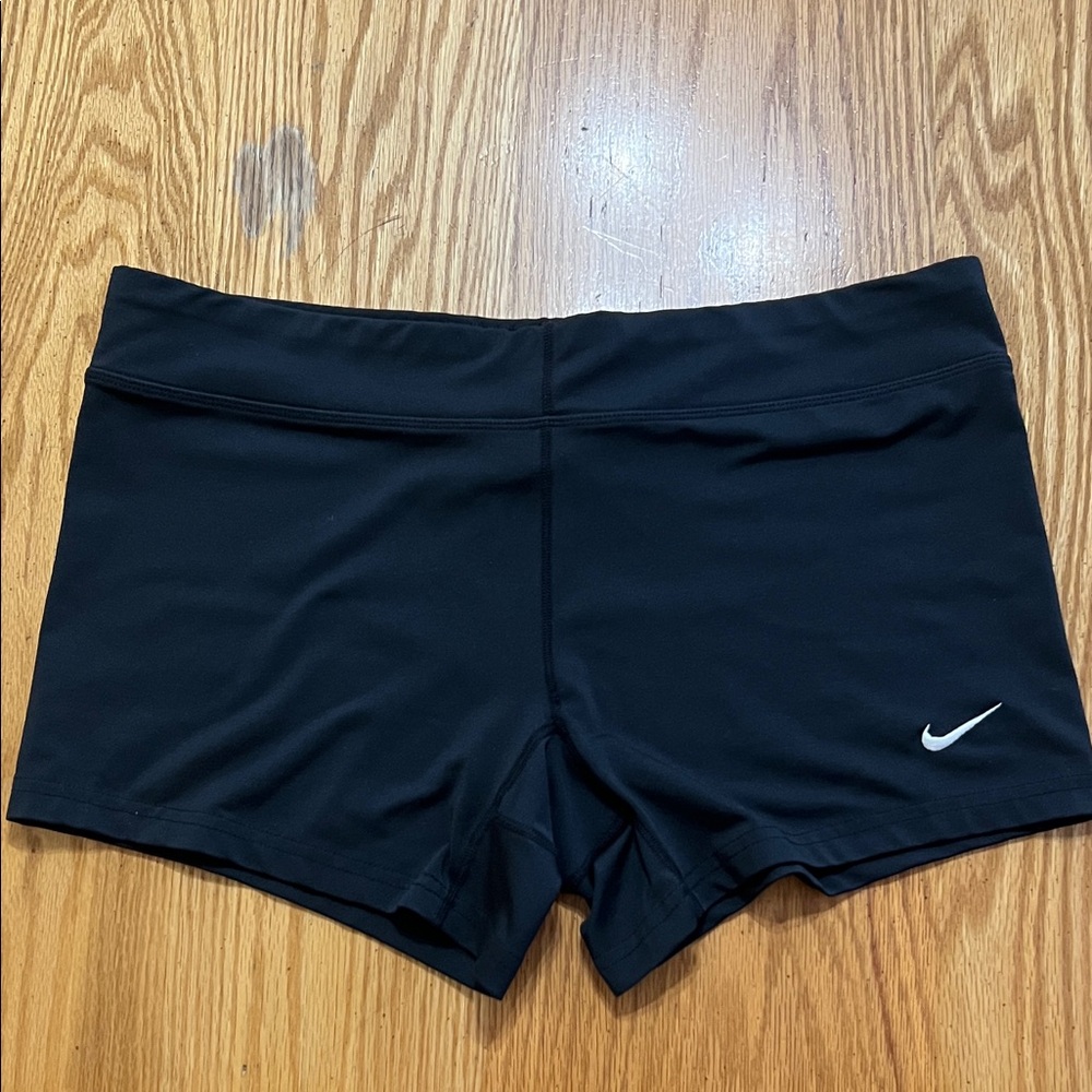 Nike Women's Black Athletic Shorts - volleyball shorts